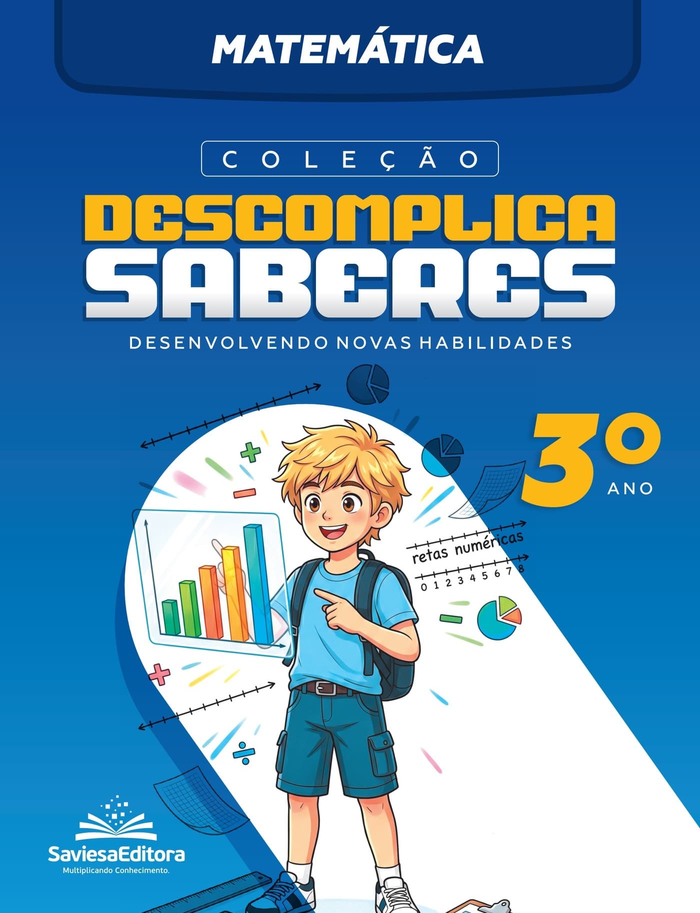 Capa da Coleção Descomplica Saberes