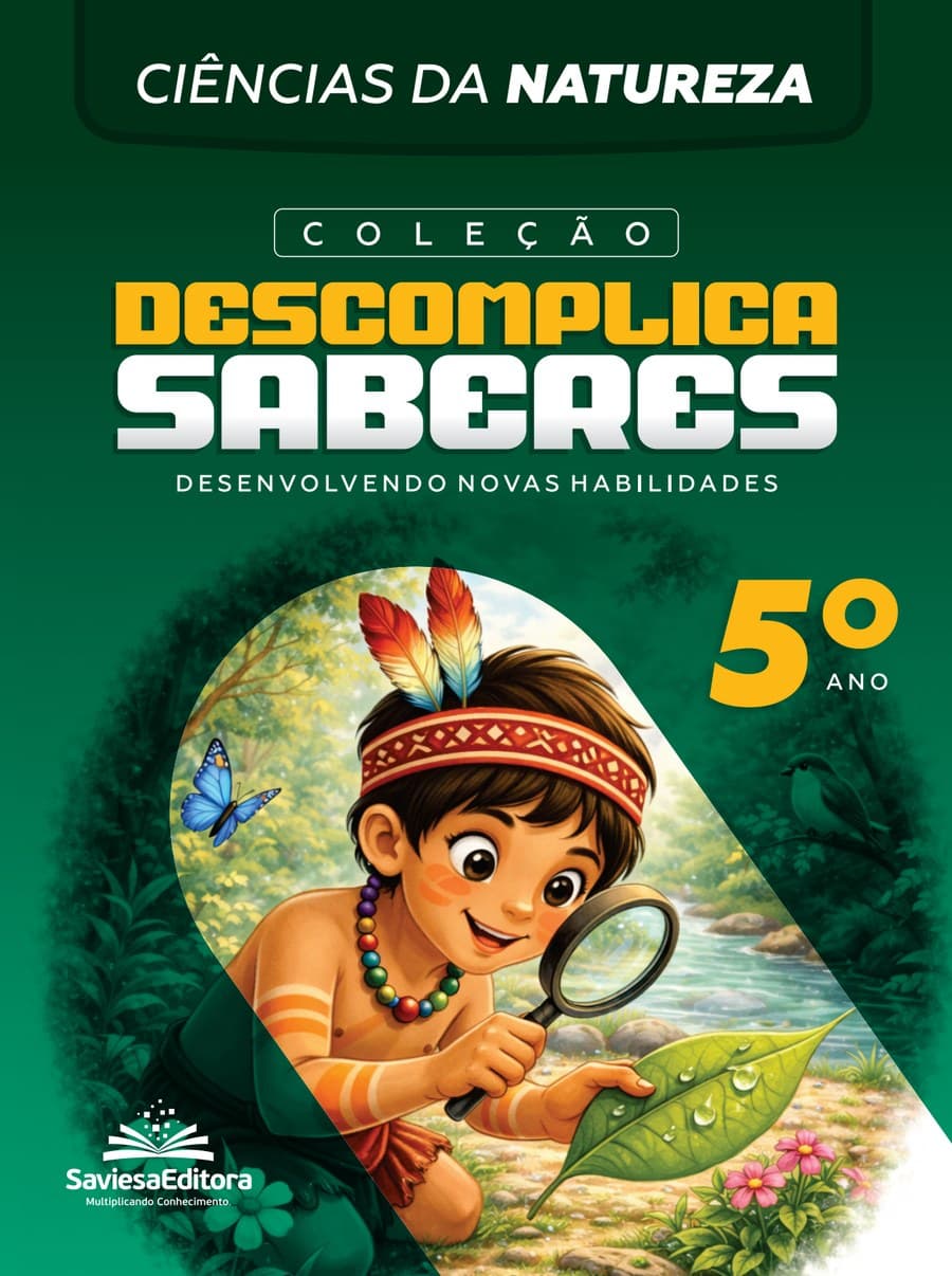 Capa da Coleção Descomplica Saberes